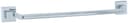 Wenko Handtuchhalter Vacuum-Loc Quadro, Badetuchstange Uno | Silber