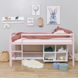Hoppekids Hochbett ECO Dream MY COLOR | Rosa