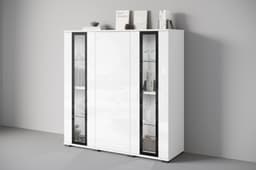 Home affaire Highboard Caro | Weiß