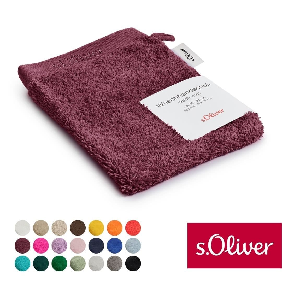 s.Oliver Waschhandschuh | Rot