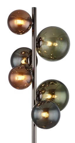 GLOBO LIGHTING LED Stehlampe RIHA | Grau