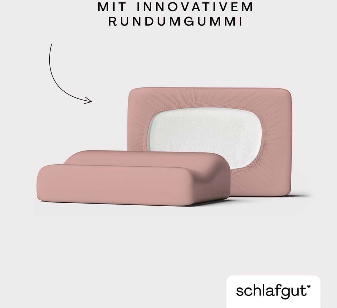 Schlafgut Kissenbezug Pure | Lila