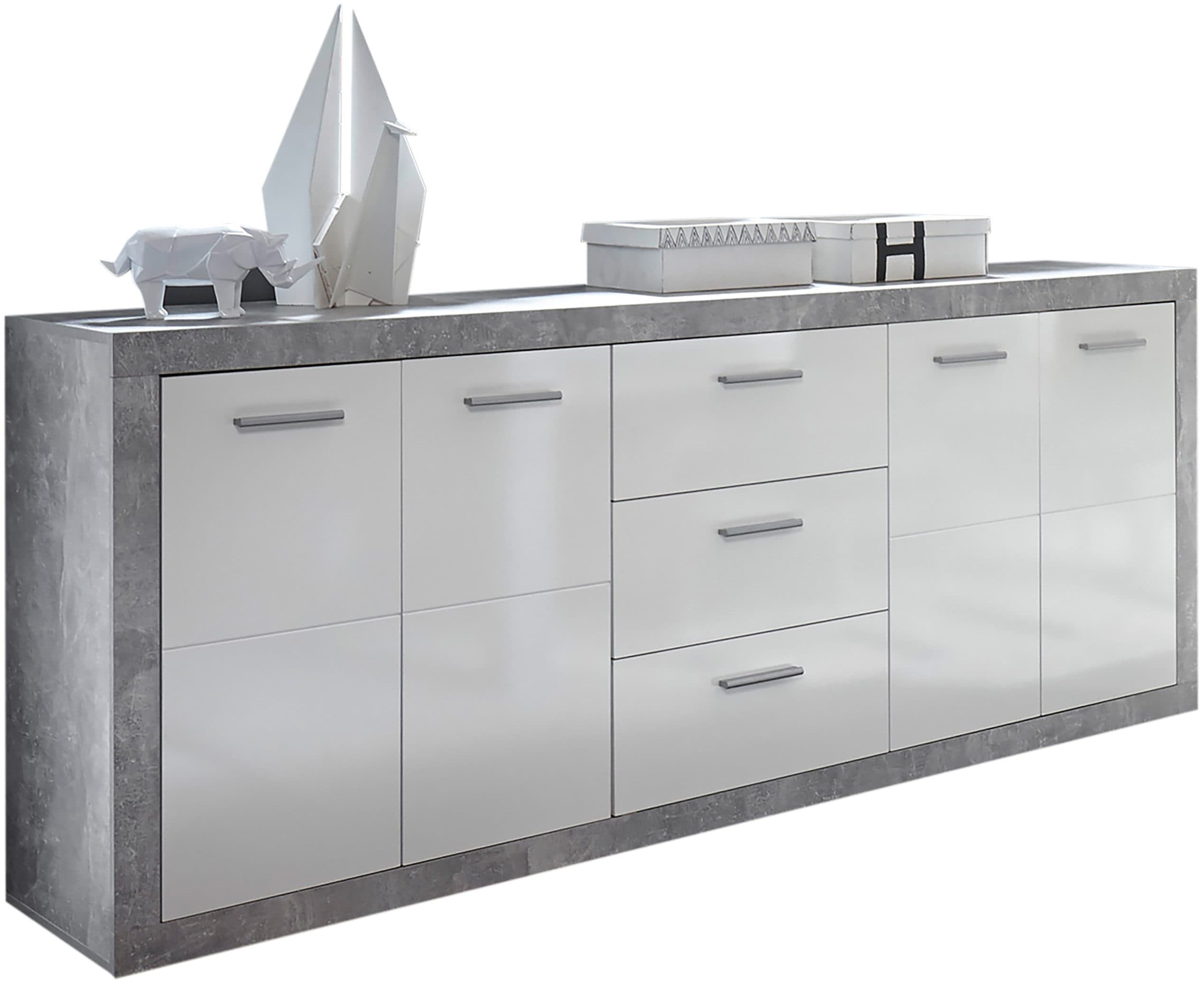HBZ Sideboard Stone | Weiß