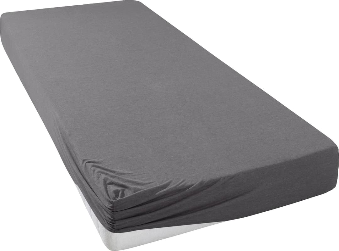 OTTO home Spannbettlaken GRETA Jersey | Grau