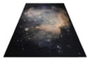 Wecon home Teppich Galactic Glow | Schwarz
