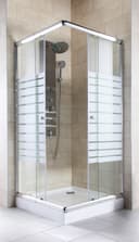 welltime Eckdusche Trento Banda Plus | Silber 3