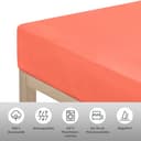 OTTO home Spannbettlaken PHYSALIS | Orange 3