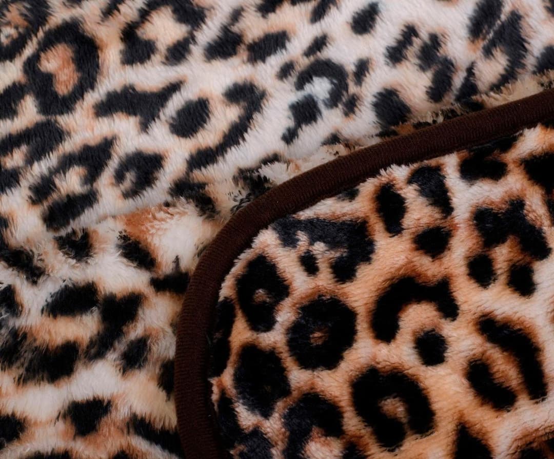 Wohndecke Leopard | Braun