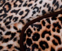 Wohndecke Leopard | Braun