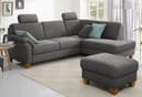 Home affaire Ecksofa Borkum L-Form | Grau 2