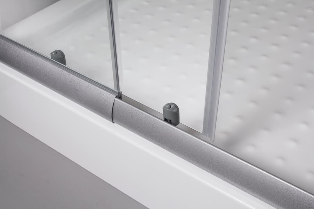 welltime Eckdusche Trento | Silber