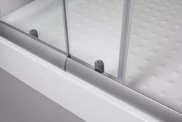welltime Eckdusche Trento | Silber