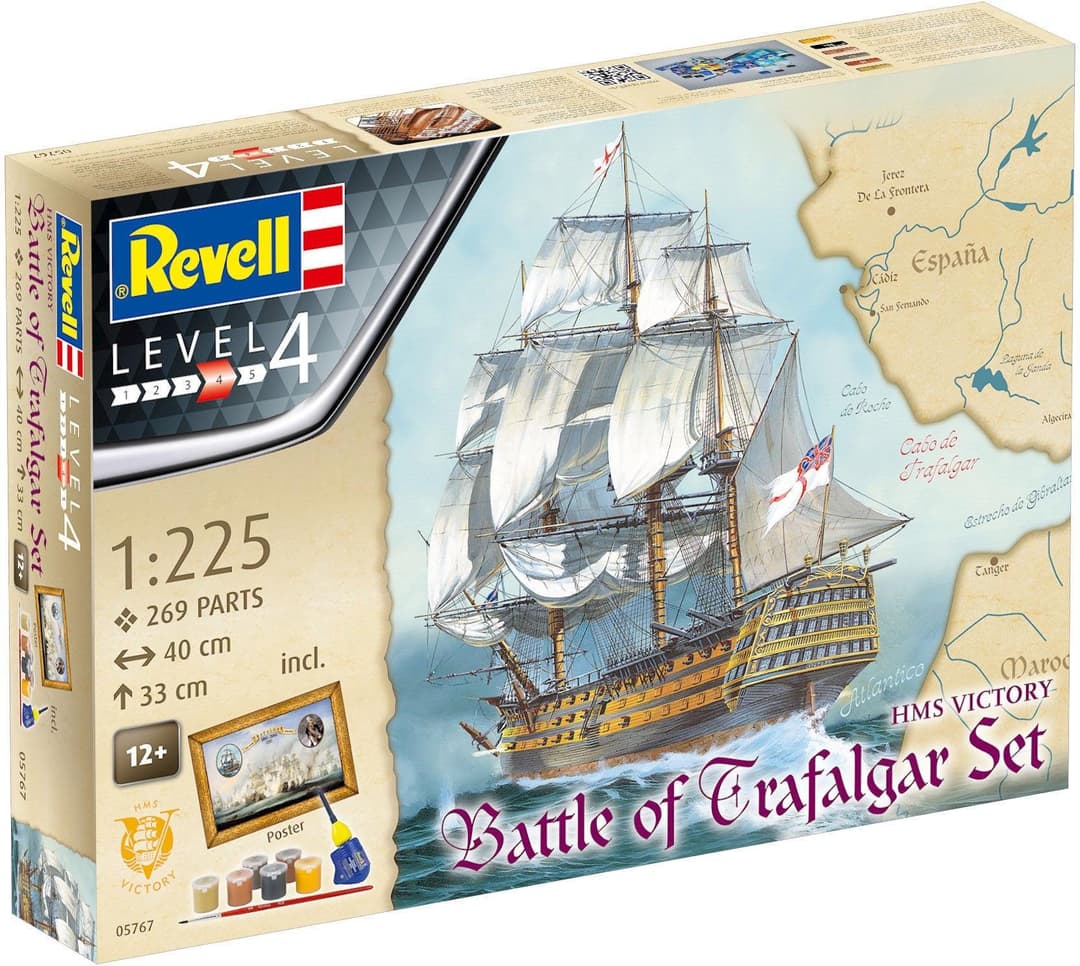 Revell® Modellbausatz HMS Victory | Mehrfarbig