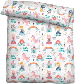 Biberna Bettwäsche kleine Prinzessin | Mehrfarbig