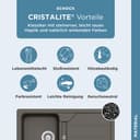 Schock Formhaus Granitspüle | Grau 4