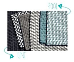 PAD Fußmatte POOL | Grau