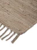 carpetfine Teppich Kelim Chindi uni | Braun 5