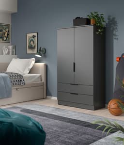 Home affaire Wäscheschrank SKARDE | Grau