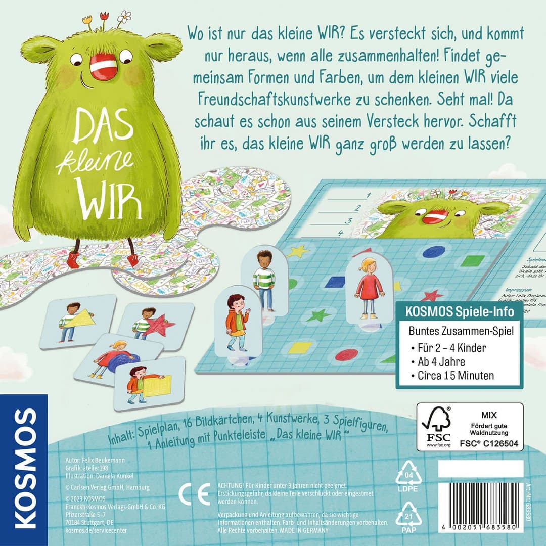 Kosmos Spiel Das kleine Wir | Mehrfarbig