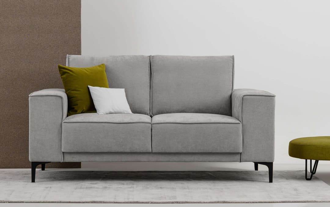 OTTO home 2-Sitzer Kompaktsofa Oland | Grau