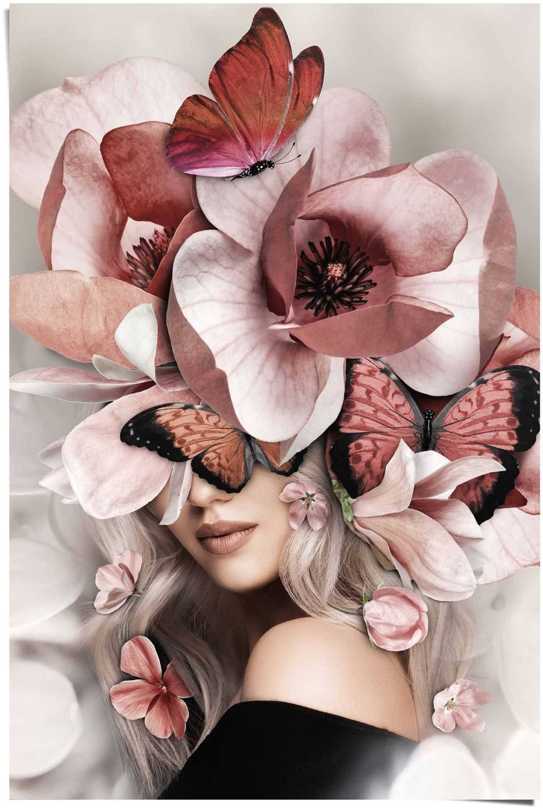 Reinders! Poster Sweet Beauty | Rosa