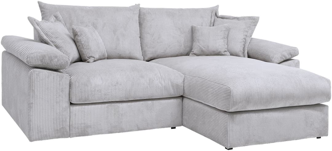 Home affaire Ecksofa Soft&Cosy XL L-Form | Grau