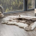 Andiamo Fellteppich Rentierfell | Grau
