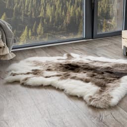 Andiamo Fellteppich Rentierfell | Grau