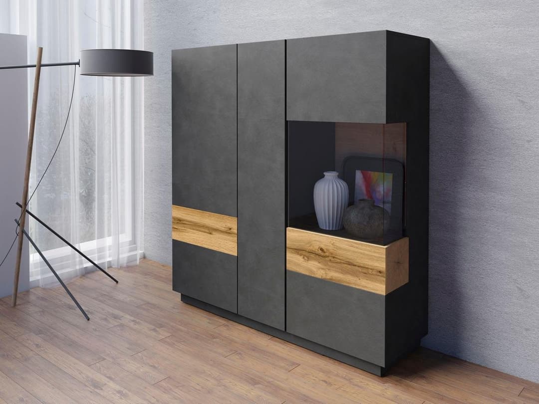 OTTO home Sideboard SILKE | Grau