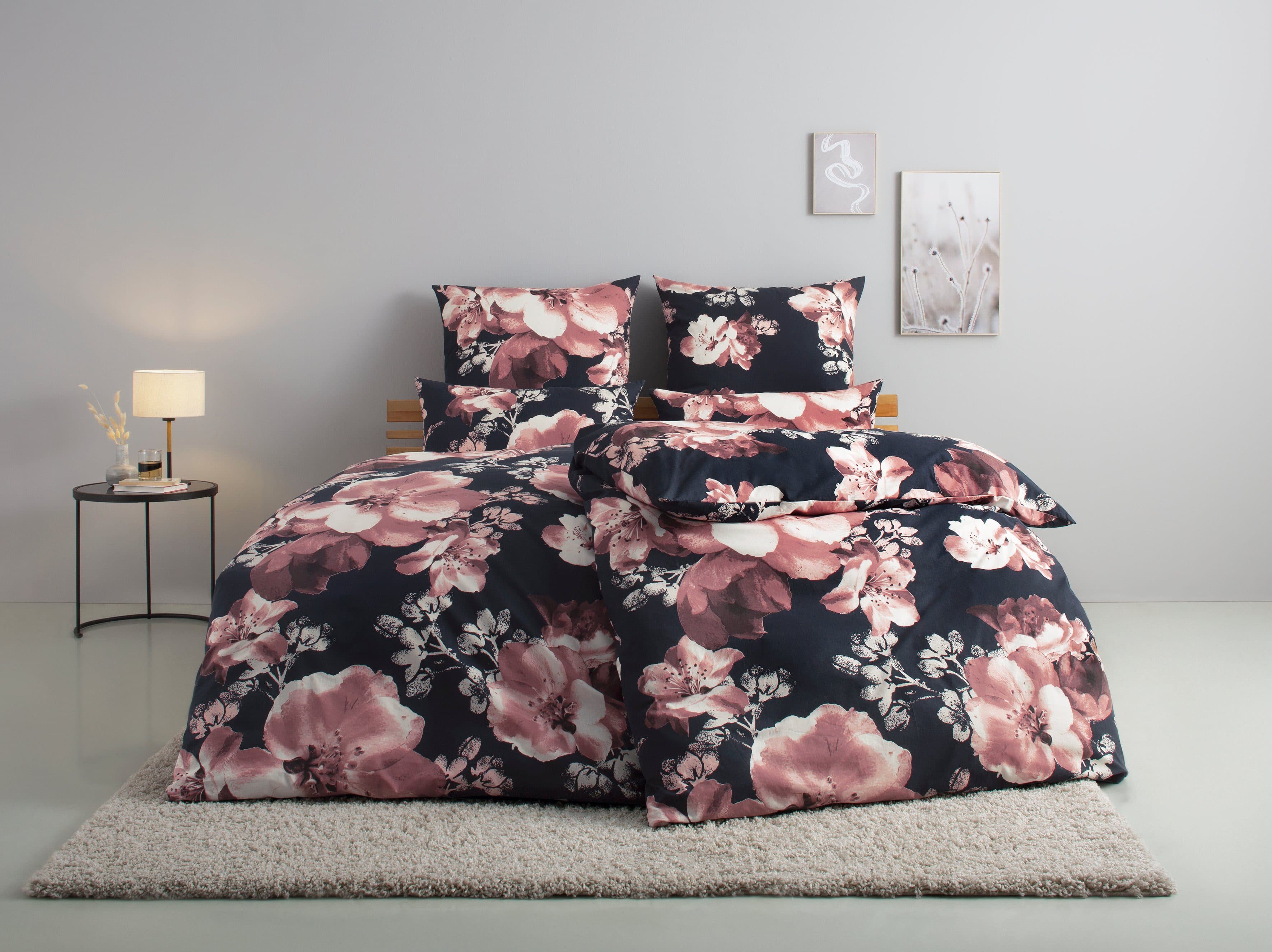 OTTO home MELINA Renforcé Bettwäsche | Blau