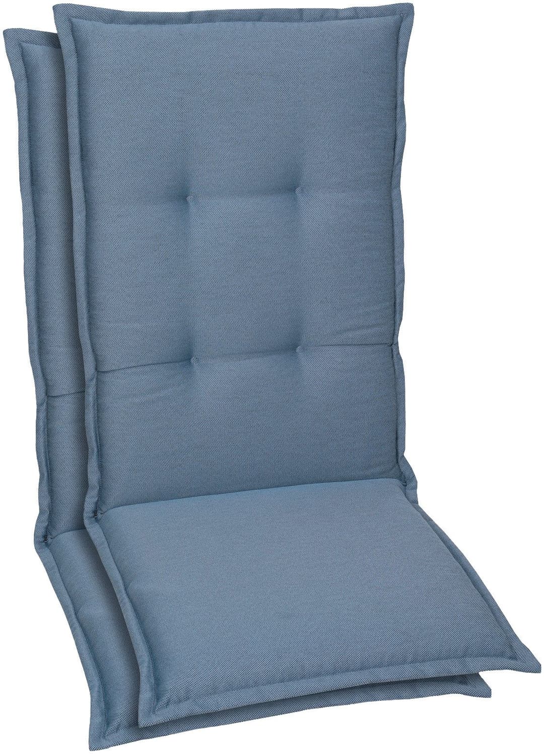 GO-DE Hochlehnerauflage | Blau