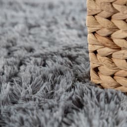 Paco Home Hochflor-Teppich Silky 591 | Grau