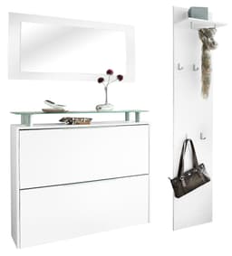borchardt Möbel Garderoben-Set Rena | Weiß
