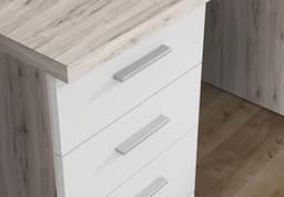 FORTE Schreibtisch Netta | Holztöne