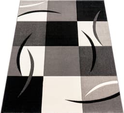Paco Home Teppich Diamond 665 | Schwarz