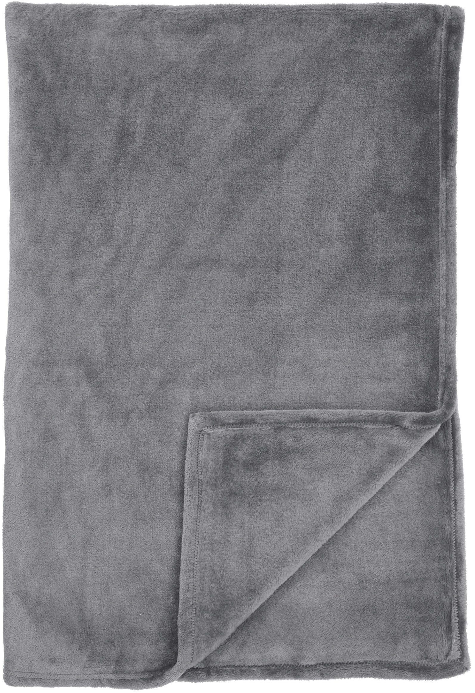 Schiesser Wohndecke Mia | Grau