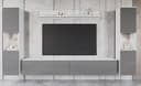 OTTO home Wohnwand PARIS | Mehrfarbig