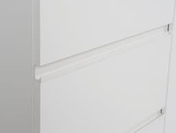 FORTE Winn Schwebetürenschrank | Weiß