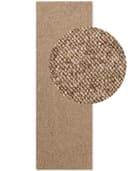 ELLE DECORATION Teppich Rocco | Braun 2