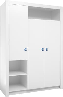 Begabino Drehtürenschrank Paula Kinderzimmerschrank Kleiderschrank