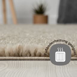 Myflair Möbel & Accessoires My Shaggy Läufer | Beige