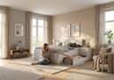 OTTO home AGORDO Doppelbett | Beige 3