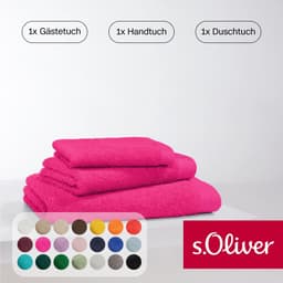 s.Oliver Handtuch Set | Pink