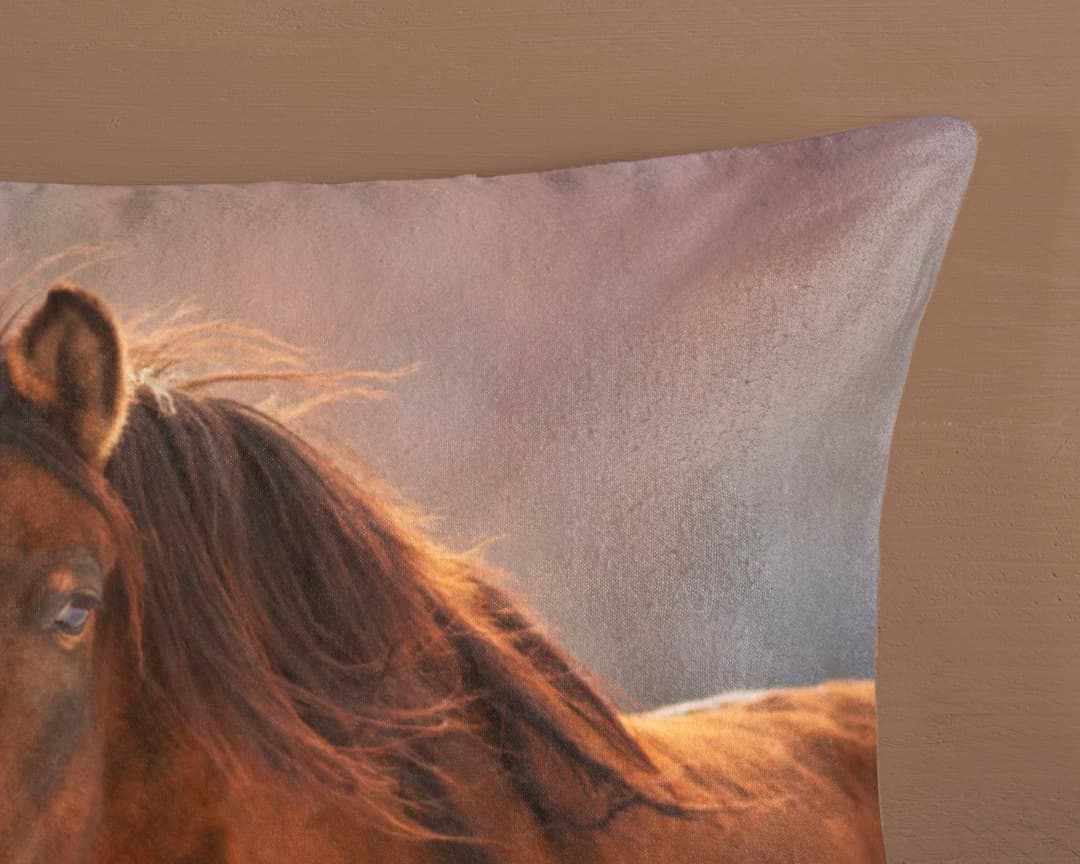good morning Kinderbettwäsche Ponies | Mehrfarbig