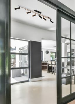 TRIO Leuchten LED Deckenleuchte ZENO | Schwarz