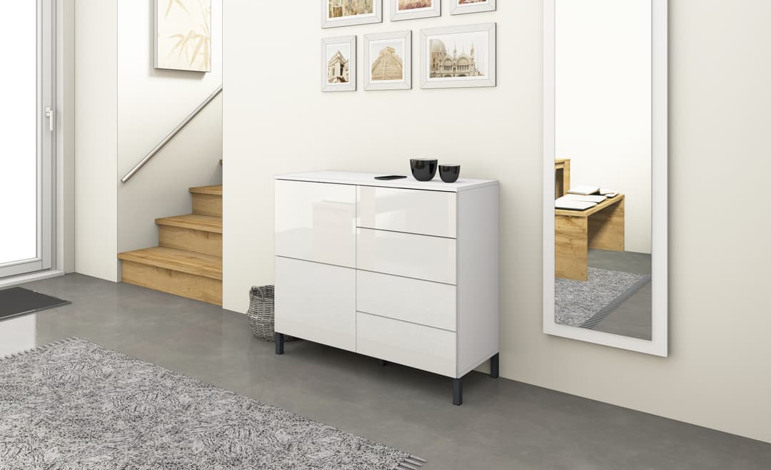 borchardt Möbel Kommode Haama | Weiß