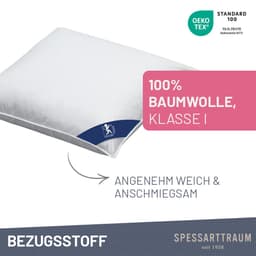 SPESSARTTRAUM Federkissen FIRST CLASS | Weiß