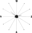 Kare Design Wanduhr Like Umbrella Black | Schwarz