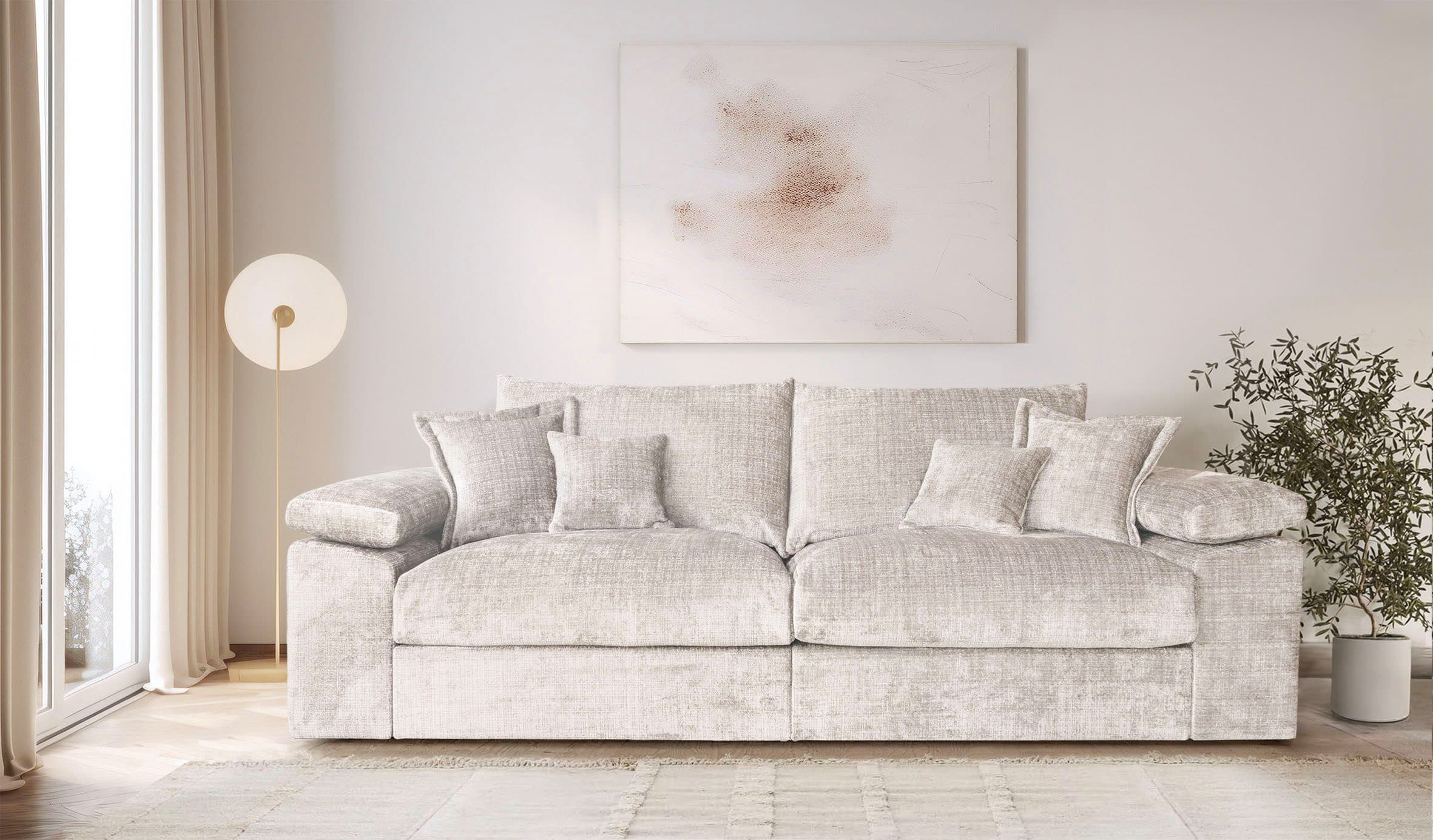 Home affaire Big-Sofa Soft&Cosy XL | Beige