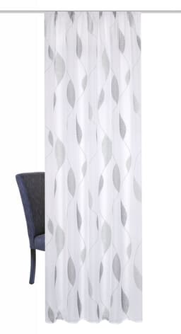 HOME WOHNIDEEN Gardine PAOLO | Grau